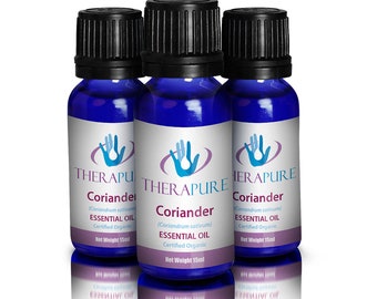 Therapure, Certified Organic Essential Oil, 15ml, Coriander
