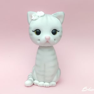 Bride Cat Topper | Wedding Cake Topper | Cat Cake Topper | Wedding Cake Topper |  Wedding Party | Wedding Couple |