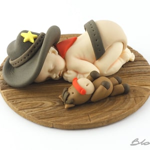 Decorazioni per torte da cowboy / Fondente per bambini / Topper per torte per bambini / Topper per torte in fondente / Figure in fondente / Fondente per bambini / Topper per torte di compleanno