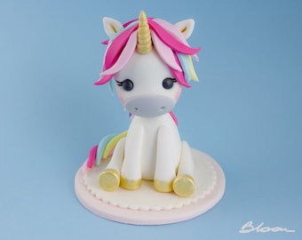 Little Unicorn | Cake Topper | Unicorn Topper | Unicorn Cake | Birthday Topper | Baby Unicorn |