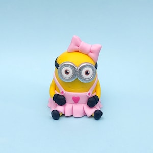 Minion Girl Topper | Minion Cake Topper | Girl Minion Cake Topper | Despicable Me Topper |  Minions Party | Minions Birthday |