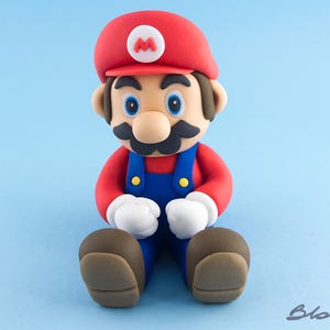 Super Mario Bros | Karte 8 | Super Mario Cake Topper | Mario Geburtstag | Super Mario Party |