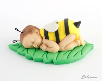 Baby Bee Topper | Baby Topper | De Topper van de Cake van de bij | Douche Topper | Baby Shower Topper | Baby shower | Douche ideeën | Verjaardag Topper |