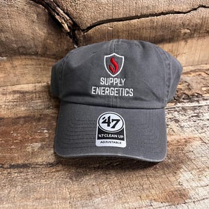 47 Brand Clean Up Baseball Cap | Custom Embroidery | Text Embroidery | Custom Logo Embroidery | 4700