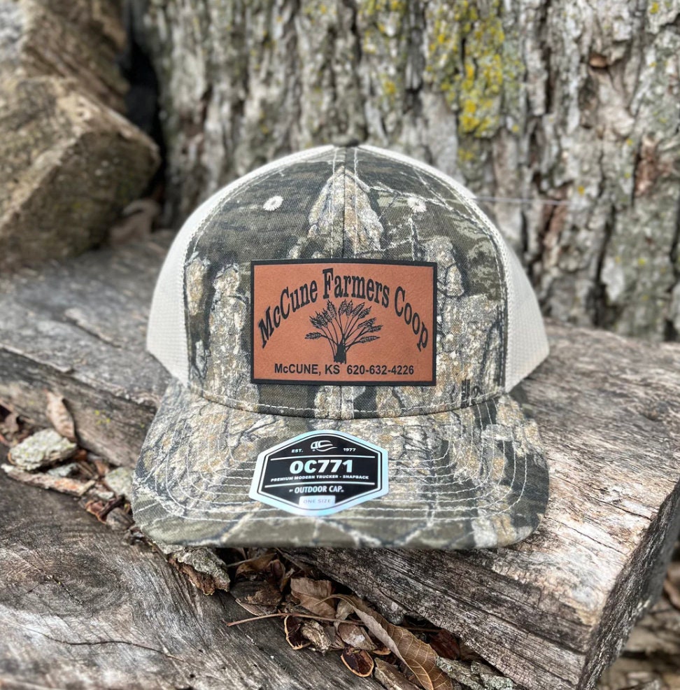 Outdoor Cap OC771 Camo XL Mesh Back Trucker Hat With Custom