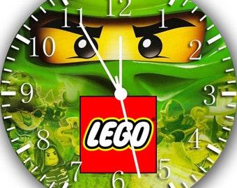 Ninja Ninjago Frameless Borderless Wall Clock X46 Nice for Gift or Room Wall Decor