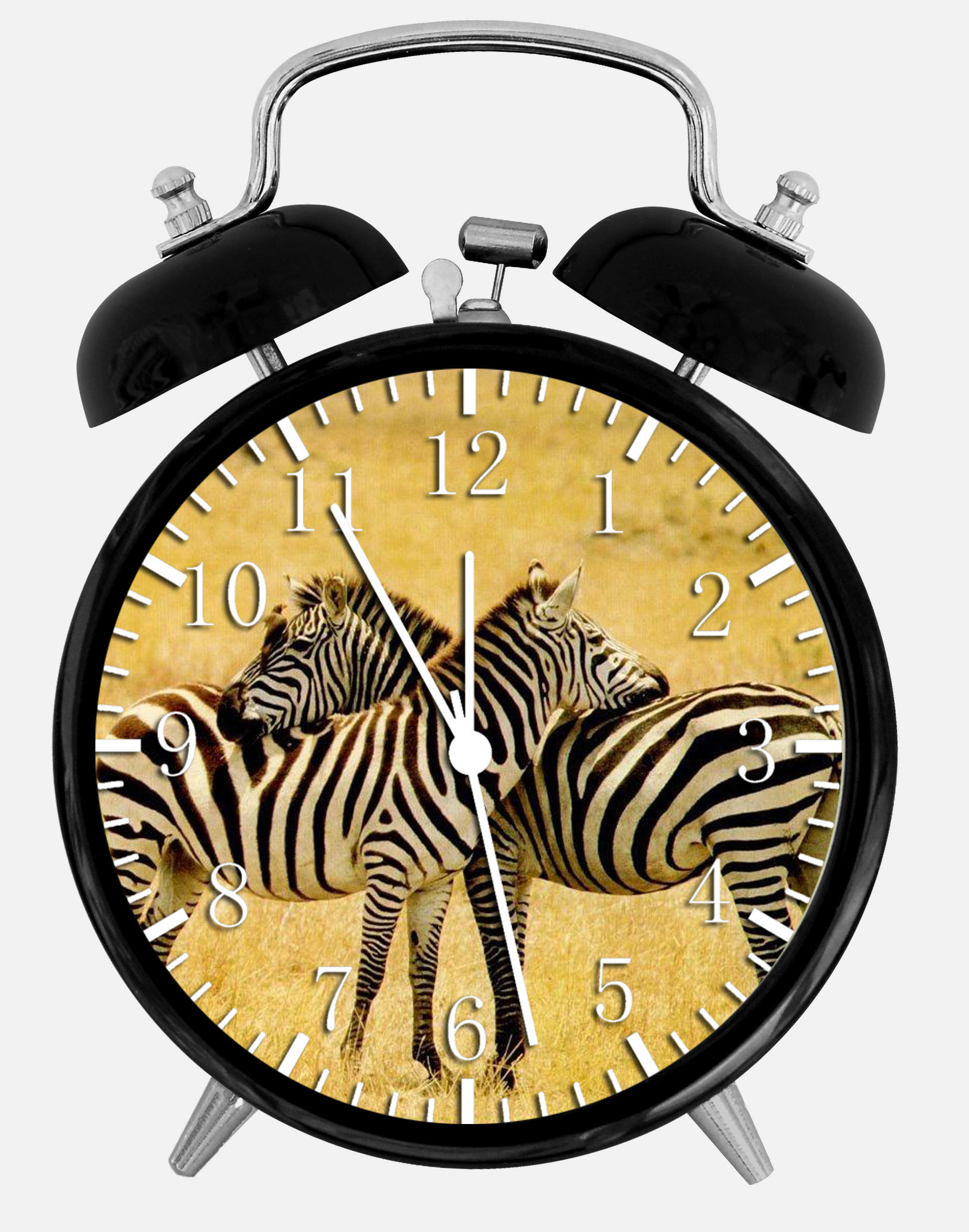 Cute Zebra Alarm Desk Clock 3.75 Home Office Decor W51 Etsy