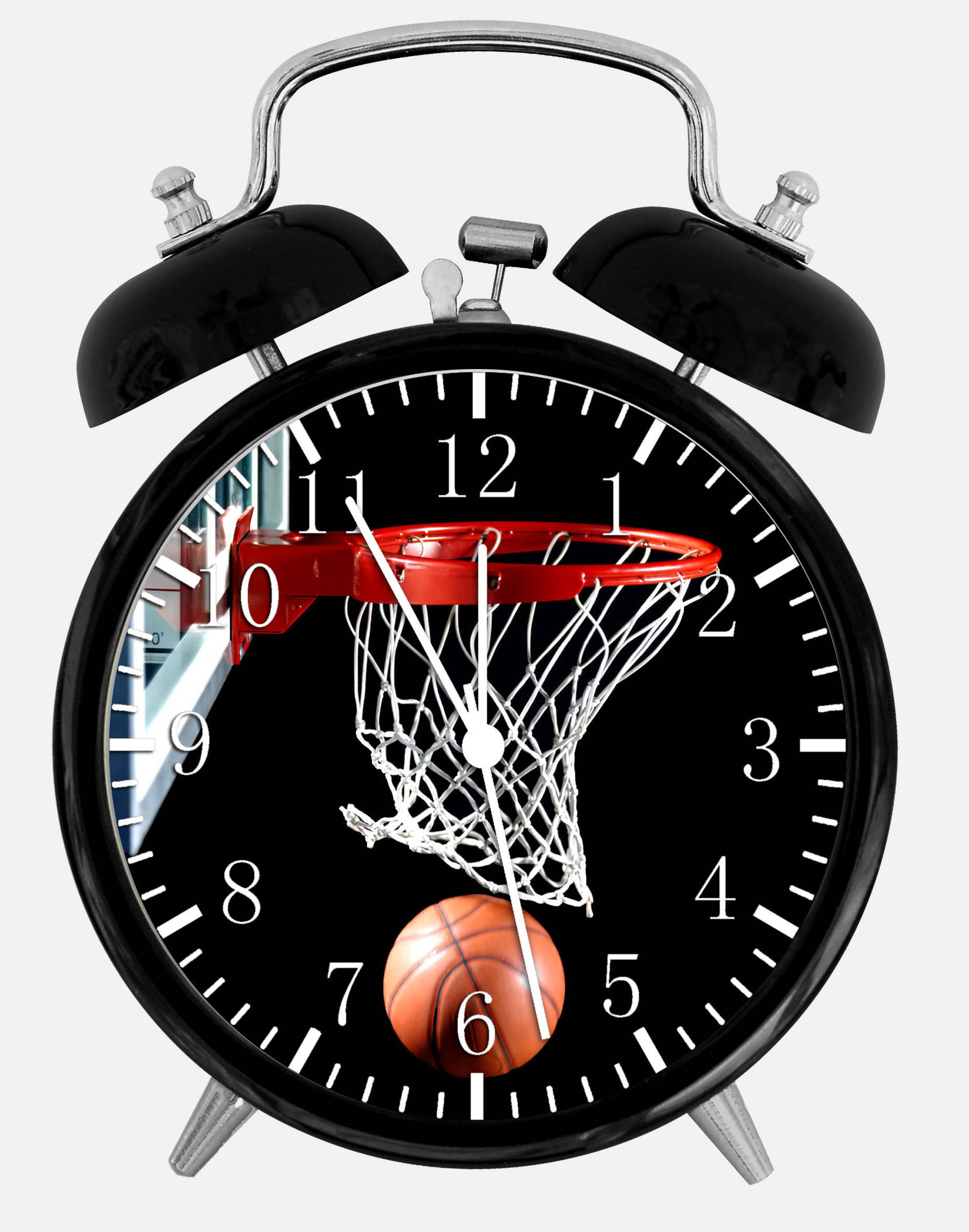 Basketball Alarm Desk Clock 3.75 Home Office Decor W118 Etsy