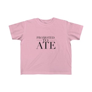 Promoted to Ate | Toddler t-shirt | Baby Announcement | Filipino | Tagalog