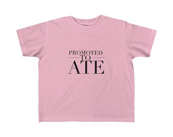 Promoted to Ate | Toddler t-shirt | Baby Announcement | Filipino | Tagalog