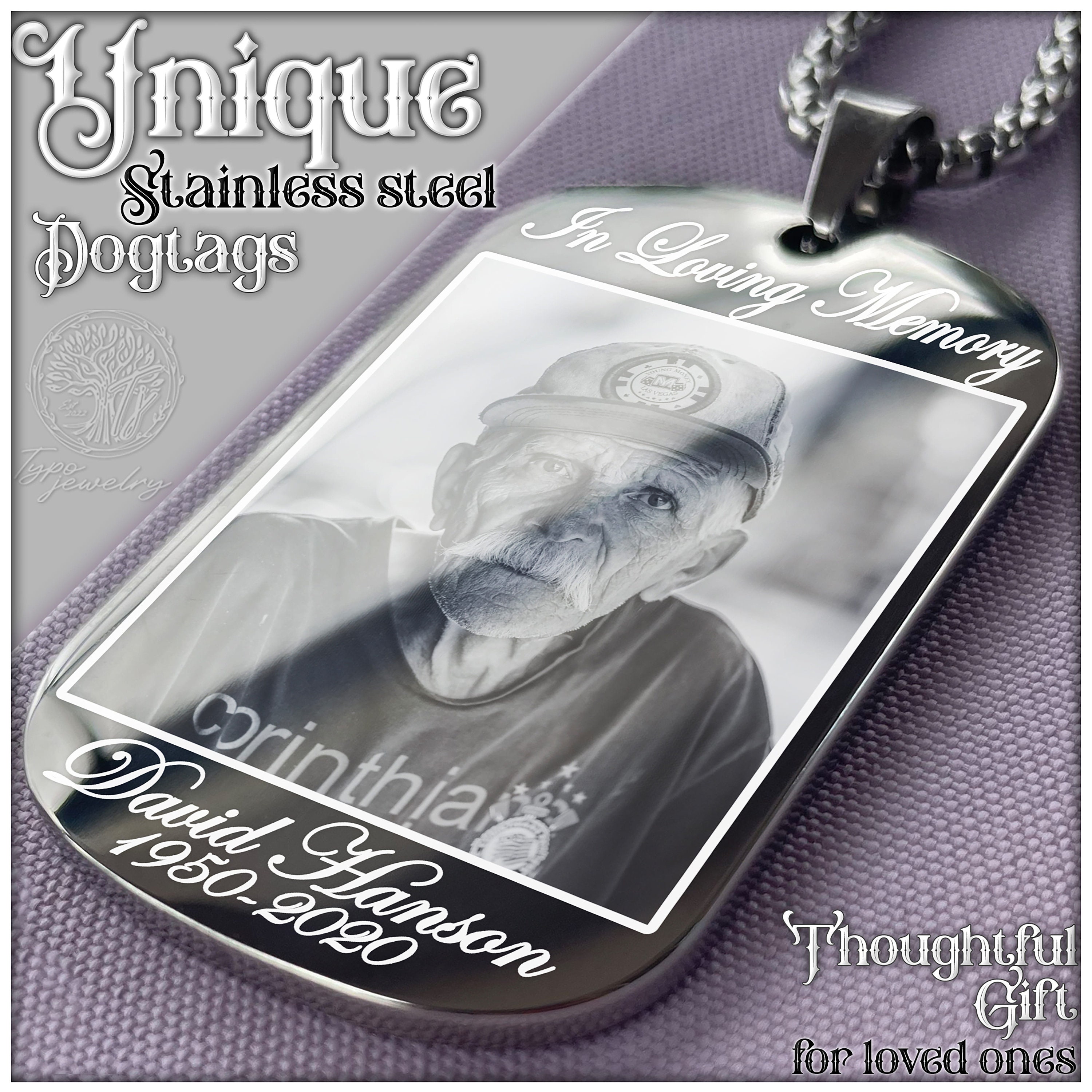Design Your Own Custom Dog Tag Necklace, Men's Jewelry, Custom Christmas  Gift for Him, Your Own Personalized Message Dog Tag Necklace 