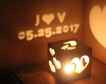 5 Year Anniversary Gifts for Men or Women, 5th Anniversary Gift for Him or Her, Wood Anniversary Gift for Husband or Wife, Magic Wood Gift