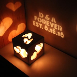 7 Year Anniversary Gift for Her for Him, 7th Anniversary Gifts for Husband for Wife, Unique Wood Magic Box for Copper Anniversary