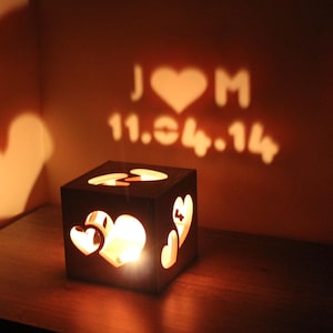 8th Anniversary Gift, Unique Gifts for Bronze Anniversary, 8 Year Anniversary Gifts for Men, Wood Anniversary Gifts for Him or Her