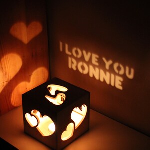 Surprise Gifts for Girlfriend, Best Romantic Gift for Her, Personalized Lighting Gift for Women, Creative Gifts for Wife image 2
