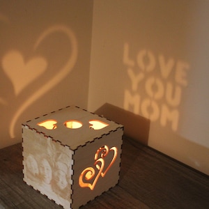 Regalo del día de la madre de una hija, regalo de cumpleaños para mamá, regalo para mamá, ideas de regalos para mamá de un hijo, regalo único para mamá, el mejor regalo de Navidad para mamá