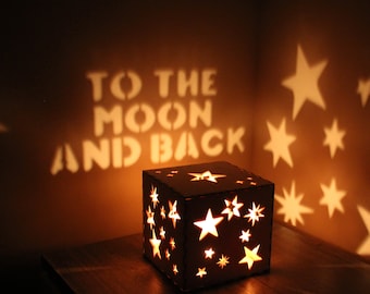 Gift Ideas for Women, Birthday Gift for Her for Him, Romantic Womens Gift, Girlfriend Personalized Gift, Light Up Message Box Gift for Wife