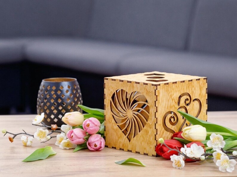 Personalisierte Lichtbox für Mama | Weihnachtsgeschenk von Kindern, individuelle Namensnachtlampe, Geschenkidee zum Muttertag Eco Oiled