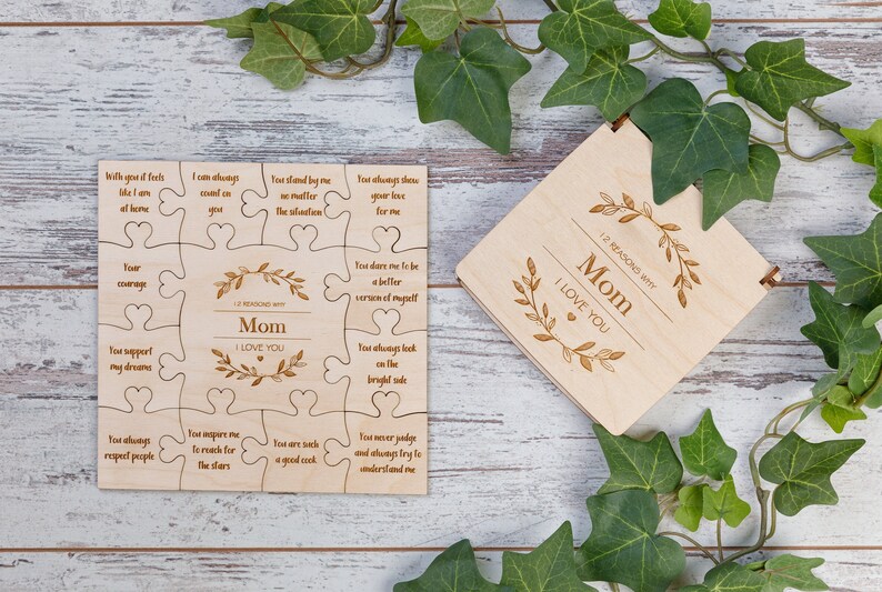 Personalized Mom Gift from Kids, Gift for Mom from Daughter, Custom Mothers Day Gift from Son, Mom Birthday Gift, Christmas Gift for Grandma