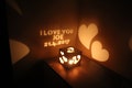 Personalized Anniversary Lantern Gift for Him, Custom Message Light Box