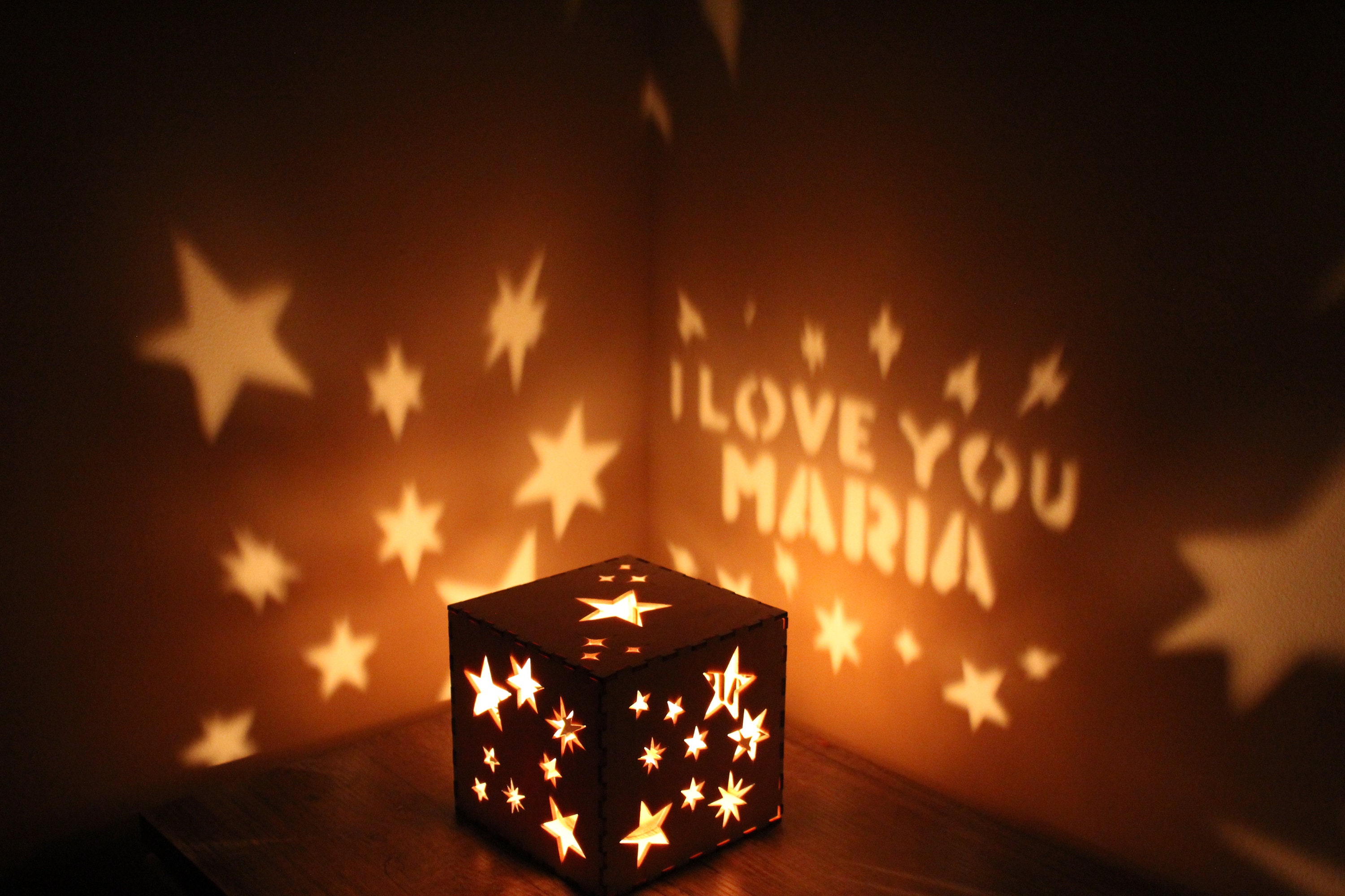 Gift for Girlfriend Light up Message Box Girlfriend Gift for Etsy