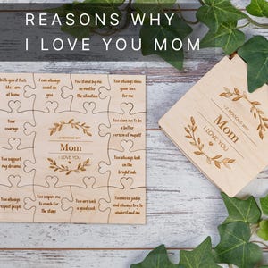 Regali personalizzati per la mamma, regalo per la festa della mamma dalla figlia, regalo sentimentale per la mamma dal figlio, regalo di Natale per la mamma, regali di Natale per la nonna