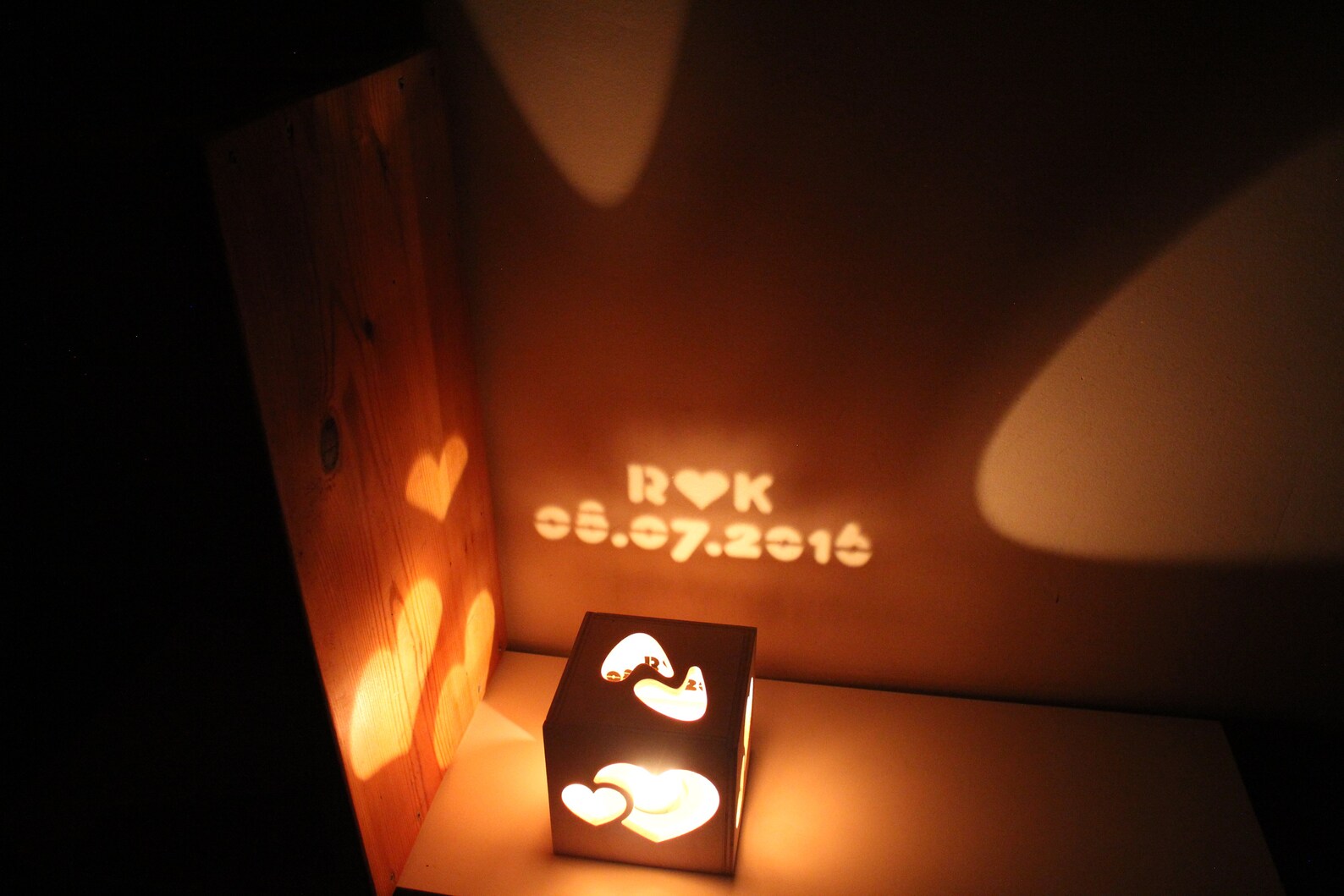 5th Anniversary Gift for Her Wood Anniversary Gift for Him 5 Etsy