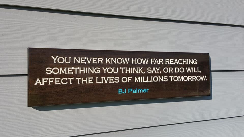 Chiropractor Chiropractic Gift Wall Art Sign | Etsy