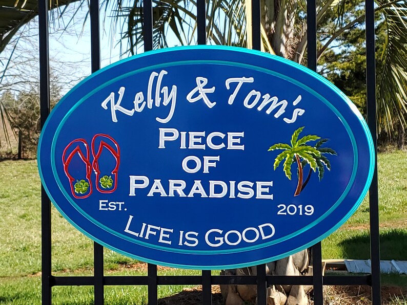 Custom Outdoor Carved Waterproof Pool Sign Personalized PVC Etsy