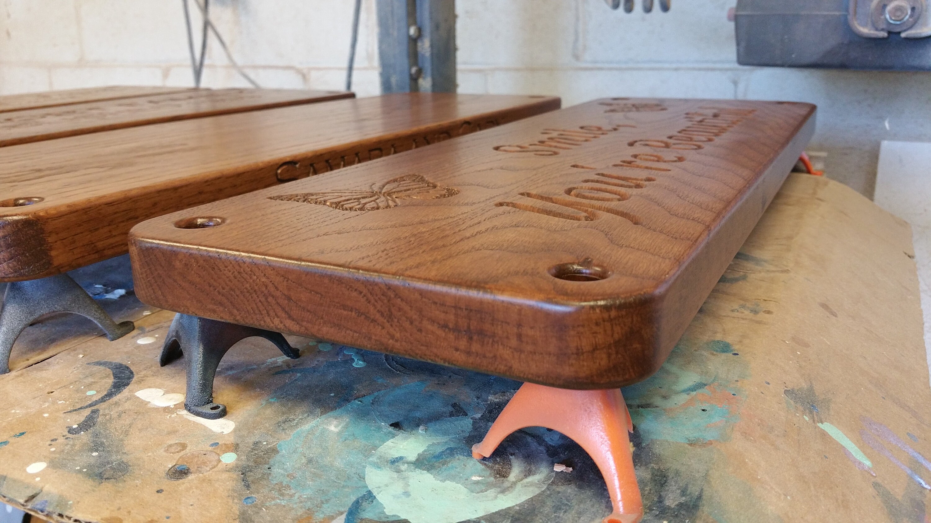 Columpios de árbol de madera grabados personalizados | Etsy