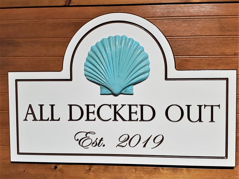 Coastal Outdoor Sign Beach House Name Signs Carved Etsy