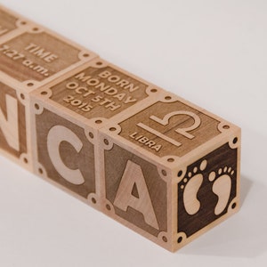 Personalized Wood Name Blocks | Name Blocks | Personalized Blocks