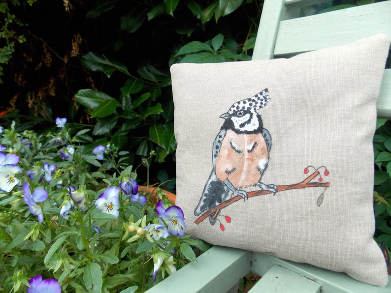 Crested Tit Lavender Sachet