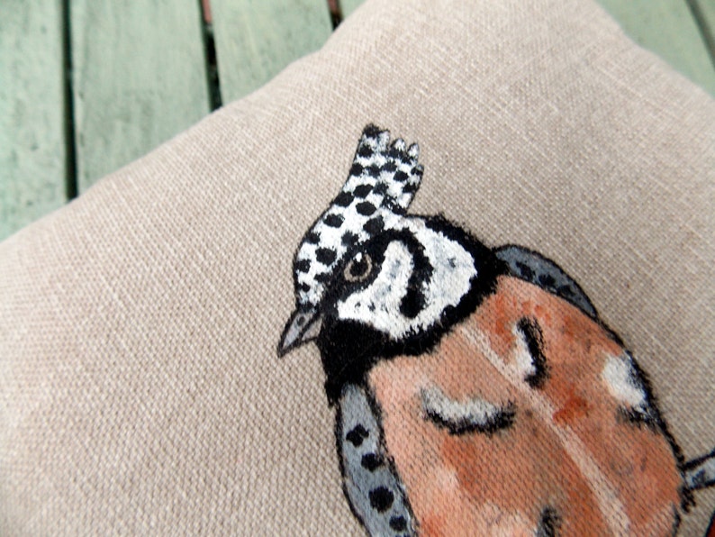 Crested Tit Lavender Sachet