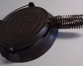 Vintage cast iron Stover 8 waffle iron base