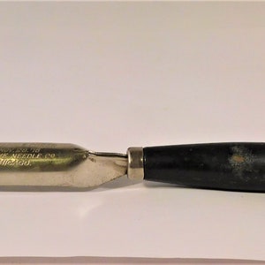 Antique Kitchen Gadgets Apple Corer & Knife Sharpener wood handles image 5