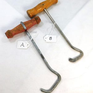 Vintage Boot Hook A or B Each Sold Separately