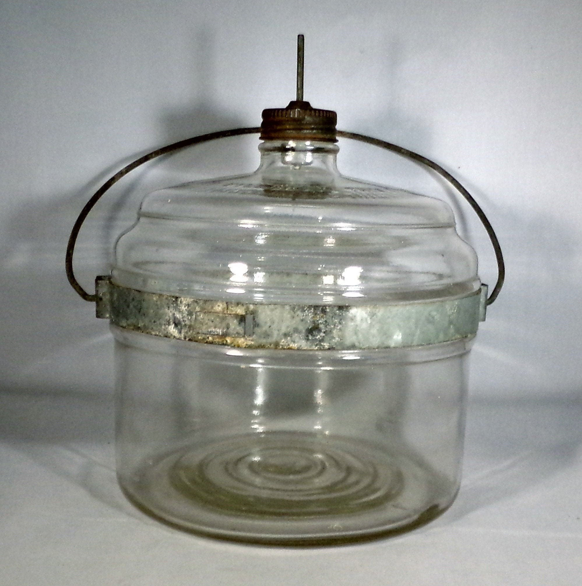Glass Fuel Jar for Vintage Cook Stove Etsy