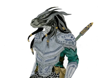 Custom Portrait of your Dungeons and Dragon Character, DnD Themed Gift, Custom D&D Art, DnD Character Art, Custom Art Dungeons and Dragons