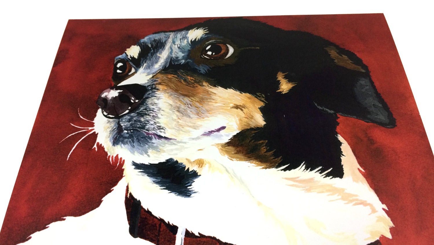 Watercolor Dog Wall Art Ready to Frame Wall Decor Gift for Etsy