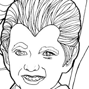 DIGITAL DOWNLOAD Munsters Coloring Book Page, Halloween Coloring Book ...