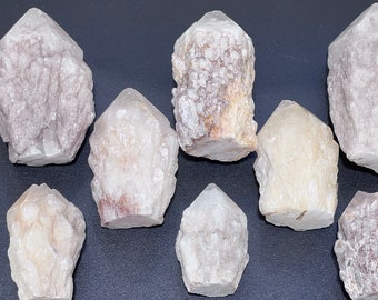 Candle Quartz Standing Crystals ( S / M / L ) Natural Healing Crystals And Stones