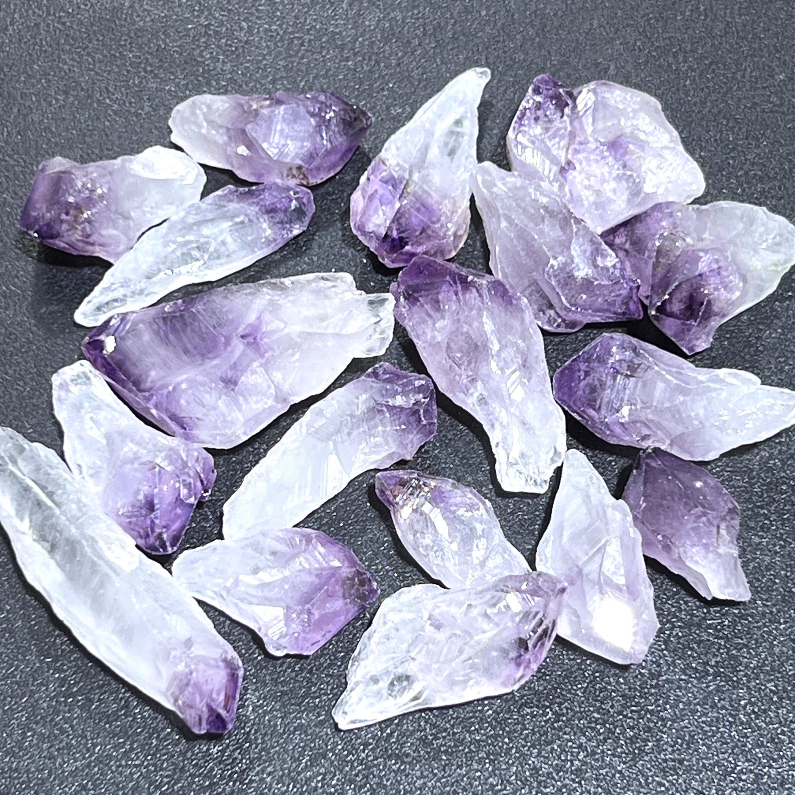 Amethyst Crystal Points Rough Raw (by the Piece or Pound) Wholesale ...