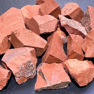 Red Jasper Rough Raw Stones (By The Piece Or Pound) Bulk Wholesale Lot Gemstones Decor Supply Healing Crystals And Stones