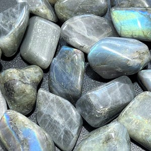 Labradorite Tumbled Stones (By The Piece or Pound) Wholesale Gemstone Decor Supply Healing Crystals And Stones