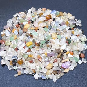 Small Tumbled Stones Mix (5-10mm) Wholesale Gemstone Decor Supply Healing Crystals And Stones
