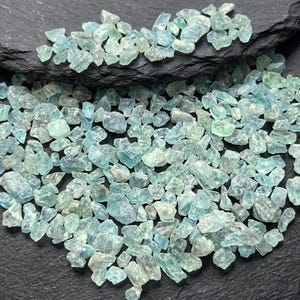 Small Apatite Rough Raw Crystal Chips (By The Ounce or Pound) Gemstone Decor Gift Supply Healing Crystals