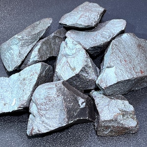 Hematite Rough Raw Specularite (1-2 Inches)(By The Piece Or Pound) Bulk Wholesale Lot Gemstone Decor Healing Crystals And Stones