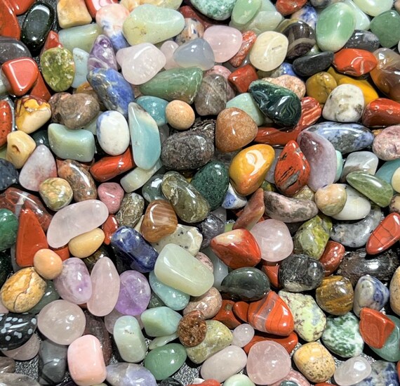 Bulk Wholesale Lot 1 LB Gemstone Mix 59mm One Pound Etsy