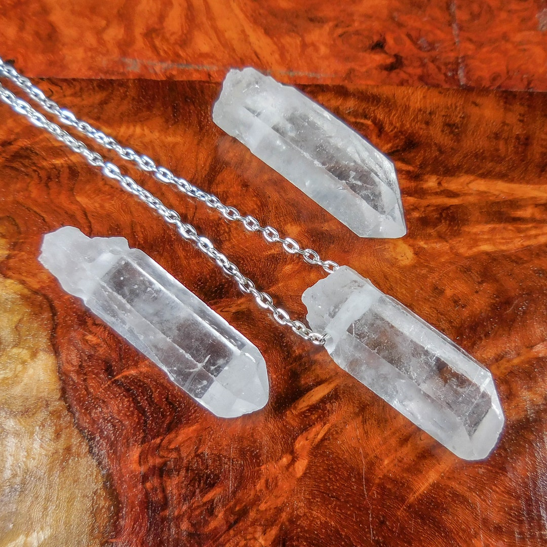 Bulk Wholesale Lot of 5 Pieces Drilled Quartz Crystal Point Etsy
